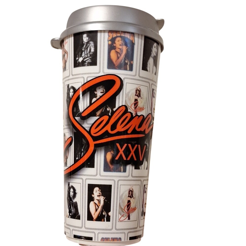 Selena XXV 25 Years Legacy Commemorative Cup 2020 Stripes Limited‎ Edition Mug